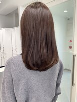 ウル 表参道(HOULe)&nbsp;透明感　ベージュカラー　アッシュベージュ　髪質改善　酸熱