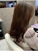 ゆるふわコテ巻き風パーマ/20代30代40代
