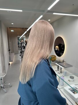 ソル 栄矢場町(SOL) 切りっぱなしボブ/美髪/ピンクブラウン[栄駅/矢場町駅]