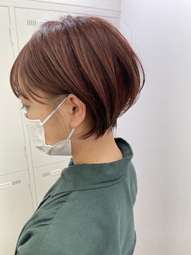 アッシュ 下北沢店(Ash) 短過ぎないがちょうどいい！丸みショートボブ