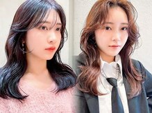 ブリーチなしダブルカラー！ここまでの透明感を表現☆1番人気は赤み黄身を抑えた柔らかいベ-ジュ色[原宿]