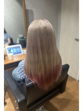 ビス リアン 川口店(Vis lien) 20代30代ダブルカラーブリーチ立体感グラデーション透明感