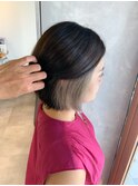 イヤリングカラー×ミルクティーベージュ