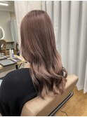 やわらかピンクベージュ【TELA HAIR 公津の杜店】