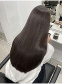 アッシュグレージュ/暗めカラー