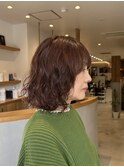 ボブウェーブパーマ