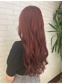 20代30代40代ベージュ暖色系カラー大人可愛いロング
