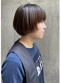 ショートボブ/マッシュボブ/顔まわりカット