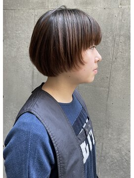 カシ 中目黒(CASI) ショートボブ/マッシュボブ/顔まわりカット