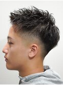 爽やかフェードショート