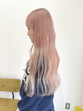 カシェル(cashel kishaba) ピンク　ミルクティーベージュ　ホワイト　ハイトーン