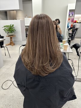 クレア 上大岡(CREA) ハイライトバレイヤージュダブルカラーケアブリーチ30代40代50代