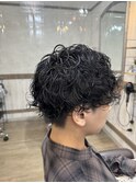 メンズスパイラルパーマ