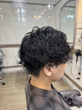 ヘアーリゾートガーデンバイトロント 船橋法典店(Hair Resort Garden by Toronto) メンズスパイラルパーマ