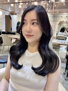 ロンド エスポワール 錦糸町(Lond espoir) ◯デジタルパーマレイヤーカット顔周り前髪ミディアムロング/5