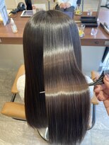 エイクス ヘア デザイン×美髪クリニック 千葉(AQs hair design) ＊＊艶髪ストレート＊＊
