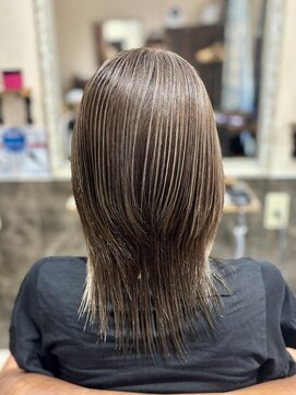 トウカ 船橋駅前店(TOUKA) 白髪ぼかしハイライト/髪質改善トリートメント［船橋/船橋駅］