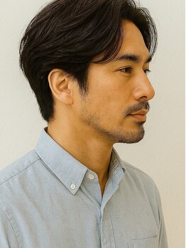 マリオ(MARIO)の写真/ラフすぎず、気取らない大人の身だしなみを。年齢を重ねた今だからこそ、手をかける価値がある。