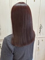 ジール(zeal)&nbsp;ピンクカラー　　くびれヘア//夏のヘアアレンジ/成田