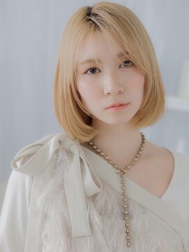 カバーヘア 上尾西口店(COVER HAIR) 垢抜けハイトーンカラーミディアムレイヤーa上尾10代20代30代