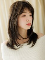 モッズヘア 越谷(mod's hair) グレーベージュアッシュ抜け感レイヤースタイルZ越谷30代40代