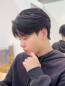 ジーナ 天神(Zina) 【Zina】メンズ/韓国/センターパート/縮毛矯正/福岡/天神/大名