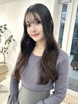 レミエ ダイカンヤマ(lemiie) レイヤーカット★韓国ヘア★綺麗めロング