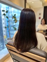 ヘアリゾート粋 ティガ 池袋店(tiga)&nbsp;ストレートロング/艶髪/ダークブラウン