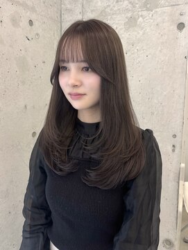 アイシー 表参道(ICY) ワンカールレイヤーカット/ラベンダーまろやかベージュ*