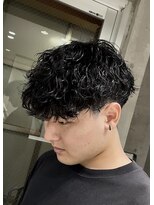 フィフスパーク(fifth PARK)&nbsp;渋谷波巻きツイストスパイラル色気無造作マッシュメンズパーマ