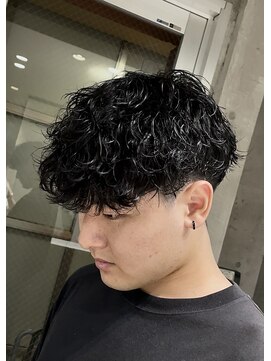 フィフスパーク(fifth PARK) 渋谷波巻きツイストスパイラル色気無造作マッシュメンズパーマ