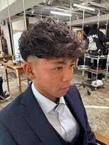 メゾンフォーメン 心斎橋店(Maison for men)&nbsp;スペインカール/海外スタイル/メンズパーマ