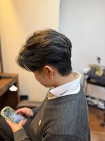 アリレイナ美容室 鎌倉店(ARIREINA) 鎌倉メンズセンターパートフェザーパーマ20代30代