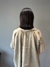人気NO，2★白髪を染めながら艶髪へ/カラー＋カット＋TR￥16000→￥14000