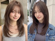 リル(re'll)の雰囲気(ヘアセット/顔周りレイヤーカット/インナーカラー/縮毛矯正/韓国)