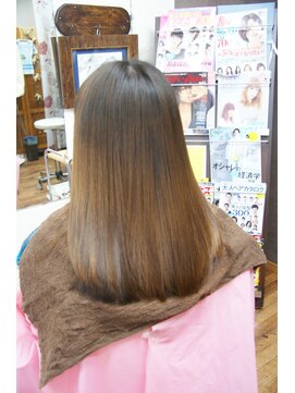 チチカカ(chichikaka) 営業ビフォーアフター、*黒染めをグラ*chichikaka縮毛矯正