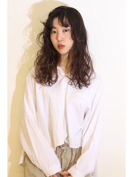 フェンヘアーアイス 中目黒(Fen.hair ici) ロングヘア　ウェーブヘア　カール　ポイントカラー　中目黒