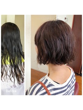 フラワーズビィーオーディー(FLOWERS BOD) 気分一新バッサリボブ