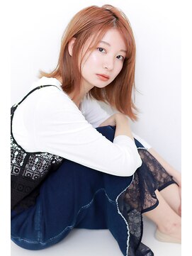 ラフィスヘアーエン 宝塚店(La fith hair enn) 【La fith】切りっぱなし外はねボブスタイル