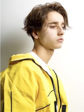 ディッセンバー 神宮前(December) 【laundry】かきあげセンターパート/ニュアンスパーマ