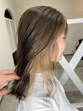 ストークヘアー(STOKED.HAIR) フレーミングインナーカラー