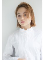 ミエルヘアーエスト 新宿店(mielhair est) 【miel hair est新宿】外国人風☆アプリコットオレンジ☆