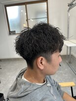 フゥ 宇都宮(FeU)&nbsp;波巻きスパイラル/メンズパーマ/ツイストスパイラルパーマ