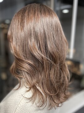 ラクール(la cour) ショコラベージュ×セミディ