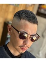 ピシャッとニ代目銀二郎 二グロパーマ【広島/理容室/古民家バーバー二代目銀二郎】