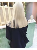 ケアブリーチ☆ホワイトベージュ
