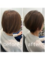 スピカ(SPICA)&nbsp;【ケアカラーコース】お客様施術事例