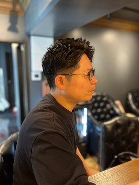 銀座 シノ 本店(shino) 【銀座理容室】7:3ビジネススタイル