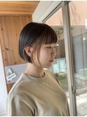 フェイスフレーミングボブ