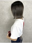 外ハネボブ×イルミナグレージュ